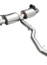 AWE Tuning Touring Edition Axle Back Exhaust 3" Dual 4.5" Black Tips for BMW 330i/430i 2019-2024                                     - 3015-33429 - Image 7