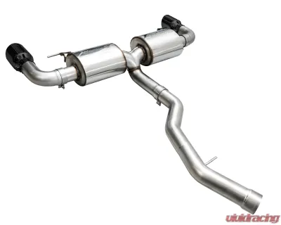 AWE Tuning Touring Edition Axle Back Exhaust 3" Dual 4.5" Black Tips for BMW 330i/430i 2019-2024 - 3015-33429