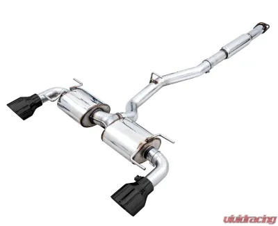 AWE Tuning Touring Edition Exhaust | 3" Diameter | 5" Dual Diamond Black Tips Subaru BRZ|Toyota 86|GR86|Scion FR-S 2013-2020 - 3015-33486
