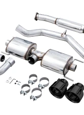 AWE Tuning Touring Edition Exhaust | 3" Diameter | 5" Dual Diamond Black Tips Subaru BRZ|Toyota 86|GR86|Scion FR-S 2013-2020                                     - 3015-33486 - Image 5