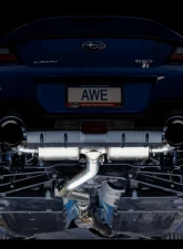 AWE Tuning Touring Edition Exhaust | 3" Diameter | 5" Dual Diamond Black Tips Subaru BRZ|Toyota 86|GR86|Scion FR-S 2013-2020                                     - 3015-33486 - Image 6