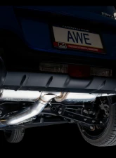 AWE Tuning Touring Edition Exhaust | 3" Diameter | 5" Dual Diamond Black Tips Subaru BRZ|Toyota 86|GR86|Scion FR-S 2013-2020                                     - 3015-33486 - Image 9