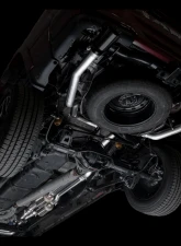 AWE Tuning 0FG Cat Back Exhaust | 3" Diameter | 5" Dual Diamond Black Tips Ram 1500 2025                                     - 3015-33530 - Image 2