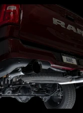 AWE Tuning 0FG Cat Back Exhaust | 3" Diameter | 5" Dual Diamond Black Tips Ram 1500 2025                                     - 3015-33530 - Image 3