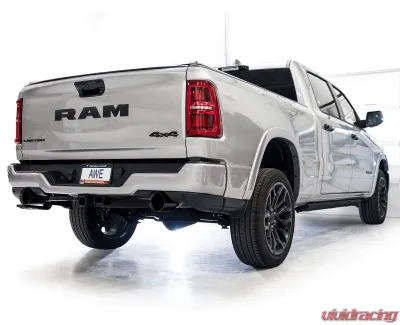 AWE Tuning 0FG Cat Back Exhaust | 3" Diameter | 5" Dual Diamond Black Tips Ram 1500 2025 - 3015-33530