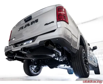 AWE Tuning 0FG Cat Back Exhaust | 3" Diameter | 5" Dual Diamond Black Tips Ram 1500 2025 - 3015-33530