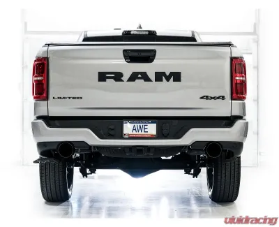 AWE Tuning 0FG Cat Back Exhaust | 3" Diameter | 5" Dual Diamond Black Tips Ram 1500 2025 - 3015-33530