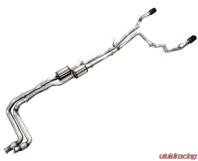 AWE Tuning 0FG Cat Back Exhaust | 3" Diameter | 5" Dual Diamond Black Tips Ram 1500 2025 - 3015-33530