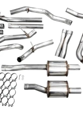 AWE Tuning 0FG Cat Back Exhaust | 3" Diameter | 5" Dual Diamond Black Tips Ram 1500 2025                                     - 3015-33530 - Image 14
