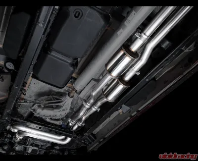 AWE Tuning 0FG Cat Back Exhaust | 3" Diameter | 5" Dual Diamond Black Tips Ram 1500 2025 - 3015-33530