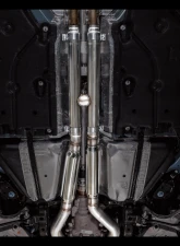 AWE Tuning Touring Edition Exhaust | 4.5" Dual Diamond Black Tips Ford Mustang GT|GT Premium 2024-2024                                     - 3015-33650 - Image 3