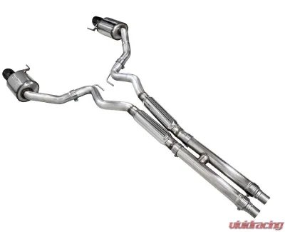 AWE Tuning Touring Edition Exhaust | 4.5" Dual Diamond Black Tips Ford Mustang GT|GT Premium 2024-2024 - 3015-33650