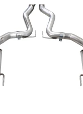 AWE Tuning Touring Edition Exhaust | 4.5" Dual Diamond Black Tips Ford Mustang GT|GT Premium 2024-2024                                     - 3015-33650 - Image 11