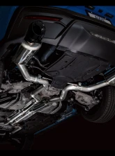 AWE Tuning Touring Edition Exhaust | 4.5" Dual Diamond Black Tips Ford Mustang GT|GT Premium 2024-2024                                     - 3015-33650 - Image 15