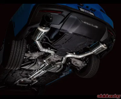 AWE Tuning Touring Edition Exhaust | 4.5" Dual Diamond Black Tips Ford Mustang GT|GT Premium 2024-2024 - 3015-33650