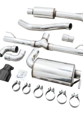 AWE Tuning Touring Edition Exhaust | 3" Diameter | 5" Dual Diamond Black Tips Volkswagen GTI 2022-2025                                     - 3015-33658 - Image 10