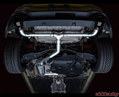 AWE Tuning Touring Edition Exhaust | 3" Diameter | 5" Dual Diamond Black Tips Volkswagen GTI 2022-2025 - 3015-33658