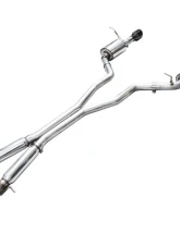 AWE Tuning Touring Edition Exhaust | 3" Diameter | 5" Dual Diamond Black Tips Dodge Durango 2018-2022                                     - 3015-33952 - Image 7
