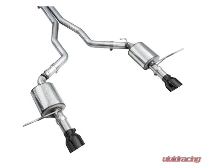 AWE Tuning Touring Edition Exhaust | 3" Diameter | 5" Dual Diamond Black Tips Dodge Durango 2018-2022 - 3015-33952