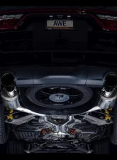 AWE Tuning Touring Edition Exhaust | 3" Diameter | 5" Dual Diamond Black Tips Dodge Durango 2018-2022                                     - 3015-33952 - Image 11