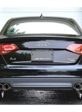 AWE Tuning Touring Edition Exhaust | 2.5" Diameter | 3.54" Quad Chrome Silver Tips Audi A4 Quattro 2009-2014                                     - 3015-42018 - Image 2