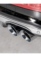 AWE Tuning Touring Edition Exhaust | 2.5" Diameter | 4" Quad Chrome Silver Tips Audi SQ5 2014-2017                                     - 3015-42052 - Image 4