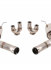 AWE Tuning Touring Edition Axle Back Exhaust | 3" Diameter | 4" Quad Chrome Silver Tips BMW M5 2013-2016                                     - 3015-42062 - Image 4