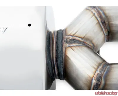 AWE Tuning Touring Edition Exhaust | 2.5" Diameter | 4" Quad Chrome Silver Tips Audi A6 Quattro Premium Plus 2016-2018 - 3015-42072