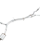 AWE Tuning Touring Edition Exhaust | 2.5" Diameter | 4" Quad Chrome Silver Tips Audi S5 2018-2024                                     - 3015-42088 - Image 3