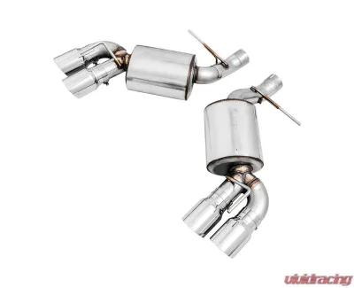 AWE Tuning Touring Edition Axle-back Exhaust | 3" Diameter | 4.5" Quad Chrome Silver Tips Chevrolet Camaro SS 2016-2024|Chevrolet Camaro ZL1 2017-2024|Chevrolet Camaro LT1 2020-2024 - 3015-42093