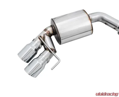 AWE Tuning Touring Edition Cat Back Exhaust | 3" Diameter | 4" Quad Chrome Silver Tips Ford Mustang GT 2018-2023|Ford Mustang Bullitt 2019-2020 - 3015-42102