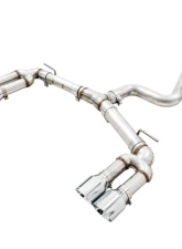 AWE Tuning Track Edition Exhaust | 3" Diameter | 4" Quad Chrome Silver Tips Audi S3 2015-2020                                     - 3015-42142 - Image 5