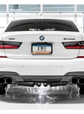 AWE Tuning Resonated Touring Edition Exhaust | 3" Diameter | 4" Quad Chrome Silver BMW M340i 2020-2025|BMW M440i 2022-2025                                     - 3015-42150 - Image 8