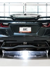 AWE Tuning Touring Edition Exhaust | 3" Diameter | 4.5" Quad Chrome Silver Tips Chevrolet Corvette Stingray 2020-2025|Chevrolet Corvette E-Ray 2024-2025                                     - 3015-42151 - Image 3