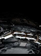 AWE Tuning Touring Edition Exhaust | 3" Diameter | 4.5" Quad Chrome Silver Tips Chevrolet Corvette Stingray 2020-2025|Chevrolet Corvette E-Ray 2024-2025                                     - 3015-42151 - Image 9