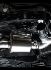 AWE Tuning Touring Edition Exhaust | 3" Diameter | 4.5" Quad Chrome Silver Tips Chevrolet Corvette Stingray 2020-2025|Chevrolet Corvette E-Ray 2024-2025                                     - 3015-42151 - Image 11