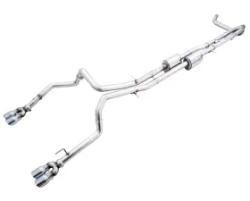 AWE Tuning 0FG Cat Back Split Rear Exit Exhaust | 3