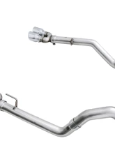 AWE Tuning 0FG Cat Back Split Rear Exit Exhaust | 3" Diameter | 4" Quad Chrome Silver Tips Chevrolet Silverado 1500 2019-2024|GMC Sierra 1500 2019-2025                                     - 3015-42203 - Image 11