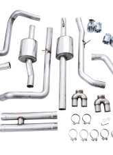 AWE Tuning 0FG Cat Back Exhaust | 3" Diameter | 4" Quad Chrome Silver Tips Chevrolet Silverado 1500 2022-2025|GMC Sierra 1500 2022-2025                                     - 3015-42284 - Image 8