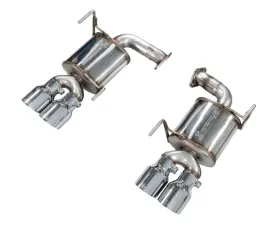 AWE Tuning Touring Edition Axleback Exhaust Chrome Silver Tips Subaru WRX  2022-2025