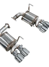 AWE Tuning Touring Edition Axleback Exhaust Chrome Silver Tips Subaru WRX  2022-2025                                     - 3015-42424 - Image 2
