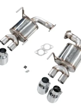 AWE Tuning Touring Edition Axleback Exhaust Chrome Silver Tips Subaru WRX  2022-2025                                     - 3015-42424 - Image 4