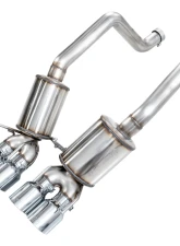 AWE Tuning Touring Edition Axleback Exhaust Chrome Silver Tip Chevrolet Corvette Z06 2006-2013                                     - 3015-42606 - Image 4
