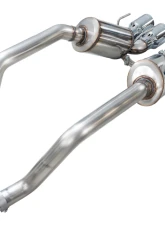 AWE Tuning Touring Edition Axleback Exhaust Chrome Silver Tip Chevrolet Corvette Z06 2006-2013                                     - 3015-42606 - Image 2