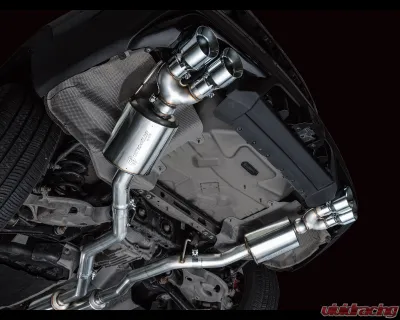 AWE Tuning Touring Edition Exhaust | 3" Diameter | 4.5" Chrome Silver Tips Ford Explorer 2020-2025|Lincoln Aviator 2020-2025 - 3015-42625