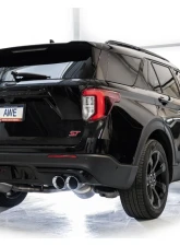 AWE Tuning Touring Edition Exhaust | 3" Diameter | 4.5" Chrome Silver Tips Ford Explorer 2020-2025|Lincoln Aviator 2020-2025                                     - 3015-42625 - Image 8