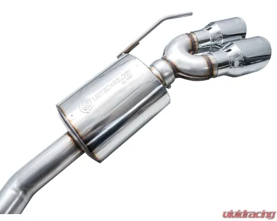 AWE Tuning Touring Edition Exhaust | 3" Diameter | 4.5" Chrome Silver Tips Ford Explorer 2020-2025|Lincoln Aviator 2020-2025 - 3015-42625