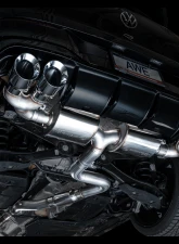 AWE Tuning Touring Edition Exhaust | 4.5" Quad Chrome Silver Tips Volkswagen Golf R 2022-2024                                     - 3015-42658 - Image 2