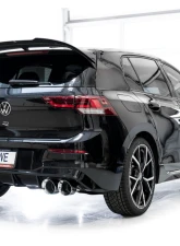 AWE Tuning Touring Edition Exhaust | 4.5" Quad Chrome Silver Tips Volkswagen Golf R 2022-2024                                     - 3015-42658 - Image 5