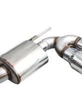 AWE Tuning Touring Edition Exhaust | 4.5" Quad Chrome Silver Tips Volkswagen Golf R 2022-2024                                     - 3015-42658 - Image 10
